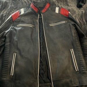 Men's Real Leather Jacket (XL)